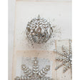 Jewels & Glitter Metal Ball Ornament