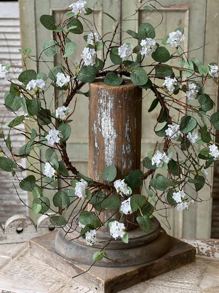 22" Celebrant Blossoms Wreath