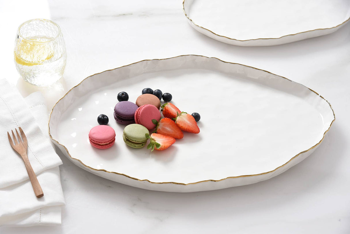 Large Porcelain Oval Platter