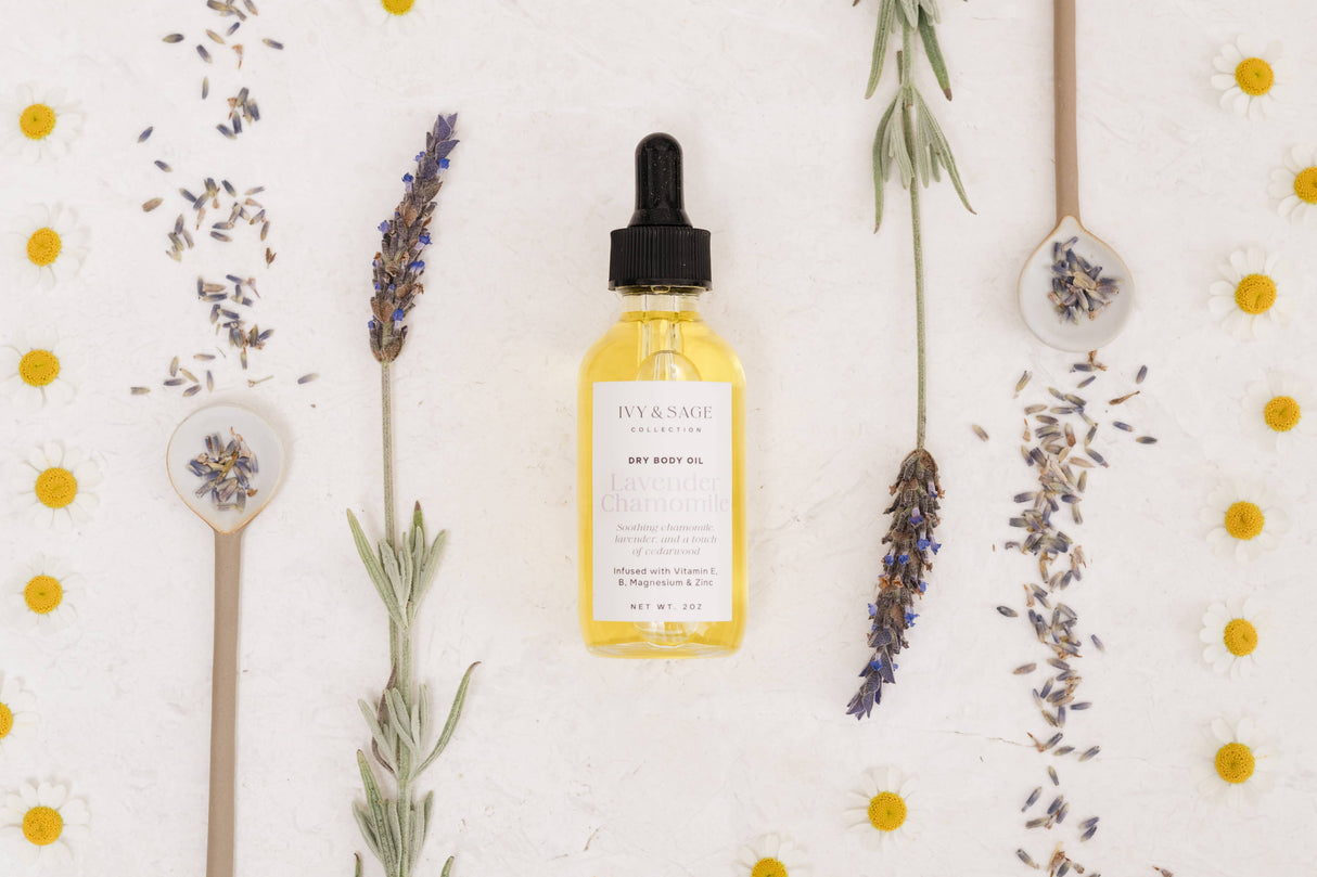 Lavender & Chamomile Dry Body Oil