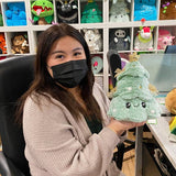 Flocked Christmas Tree Plush Mini Squishable