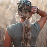 Adapt Camouflage Antler Charm Hair Tie Bracelet Set