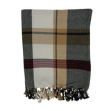Classic & Comfy Plaid Throw Blanket
