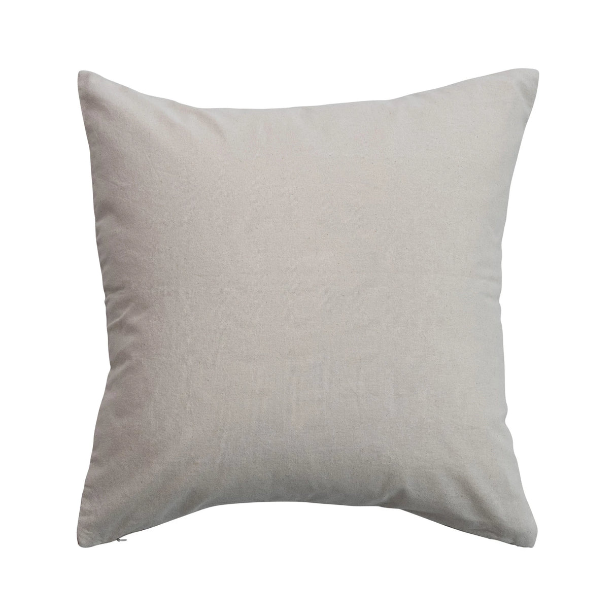 Silver Foil Abstract Cotton Printed Pillow