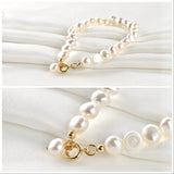 18k Dainty Pearl Waterproof Bracelet