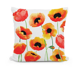 Poppy Blossoms Indoor/Outdoor Pillow