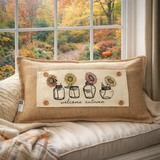 Autumn Sunflowers Interchangeable Pillow Panel