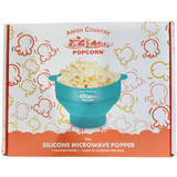 Silicone Microwave Popper: Teal