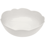 Scalloped Melamine Serving Bowl