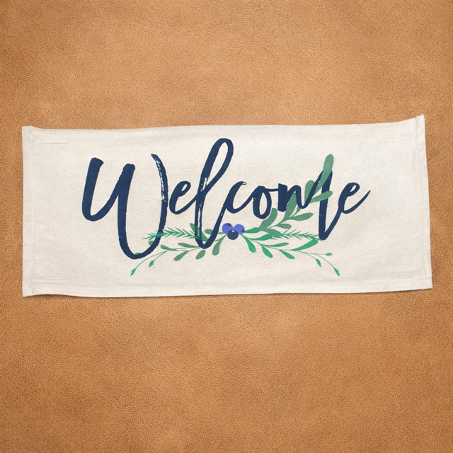 Classic Welcome Interchangeable Pillow Panel