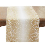 Earthy Antelope Print Table Runner