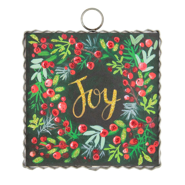 Hamilton Joy Wreath Mini Art