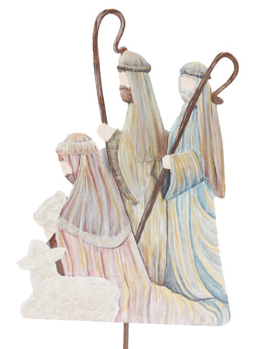 Holy Family, Shepherds & Kings Garden Stake Set