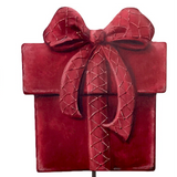 Burgundy Velvet Gift Box Garden Stake