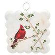 Kross Scallop Solitary Cardinal Mini Art