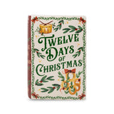 Twelve Days of Christmas Large Book Vase