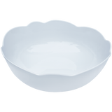 Scalloped Melamine Serving Bowl