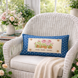 Blue Dot Interchangeable Pillow