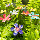Small Enamel Copper Flower