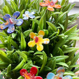 Copper Enamel Flowers Assorted