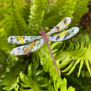 Copper Enamel Dragonflies