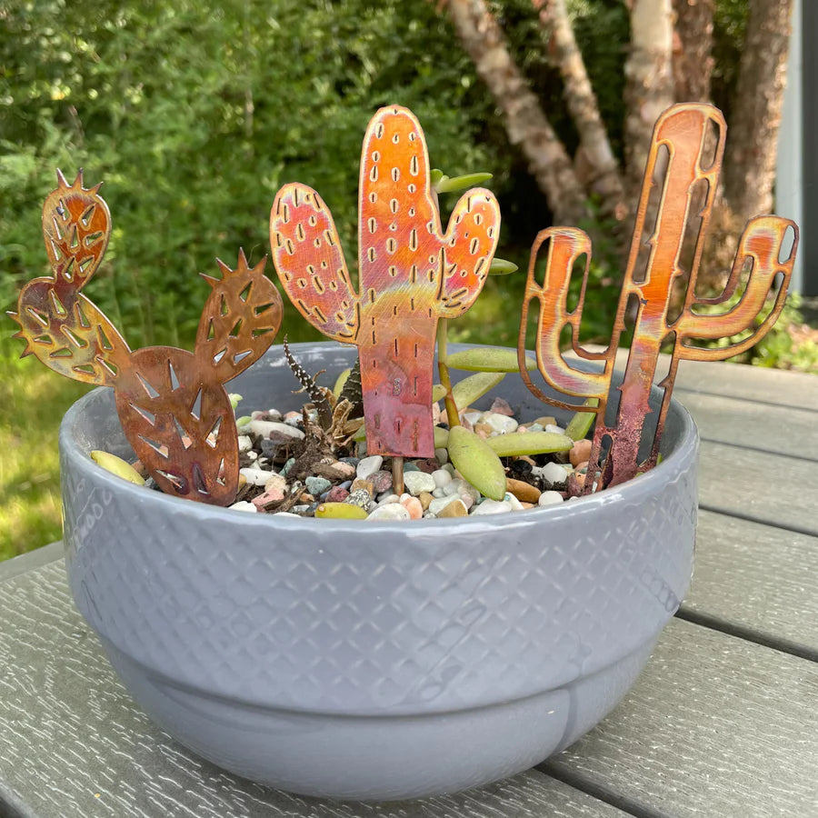Natural Copper Cactus