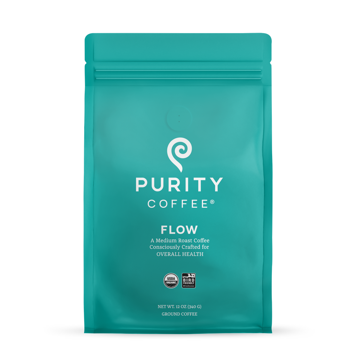 FLOW: Original Medium Roast *Ground* Coffee - 12oz Bag