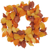 24" Turning Leaves Salal Wreath