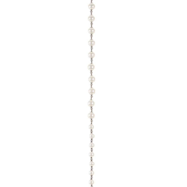 6' pearl garland for farmhouse Christmas home decor from Magnolias Home Decor
