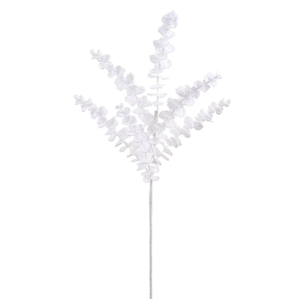 White Snow Eucalyptus Leaf Spray