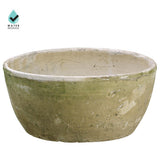 Antique White Clay Planter