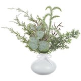 Winter Frost Eucalyptus In Vase