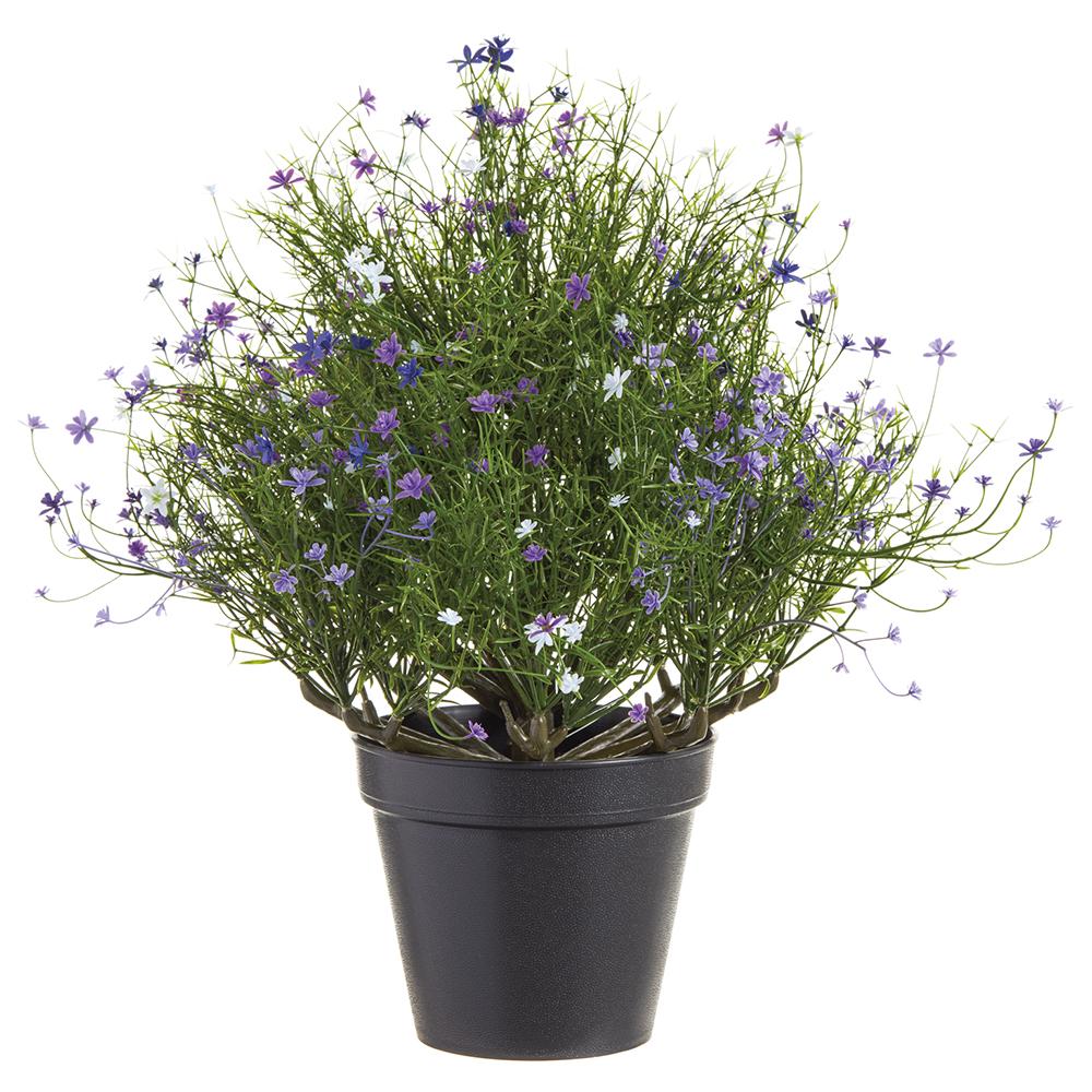 UV Protect Mini Purple Flower Plant