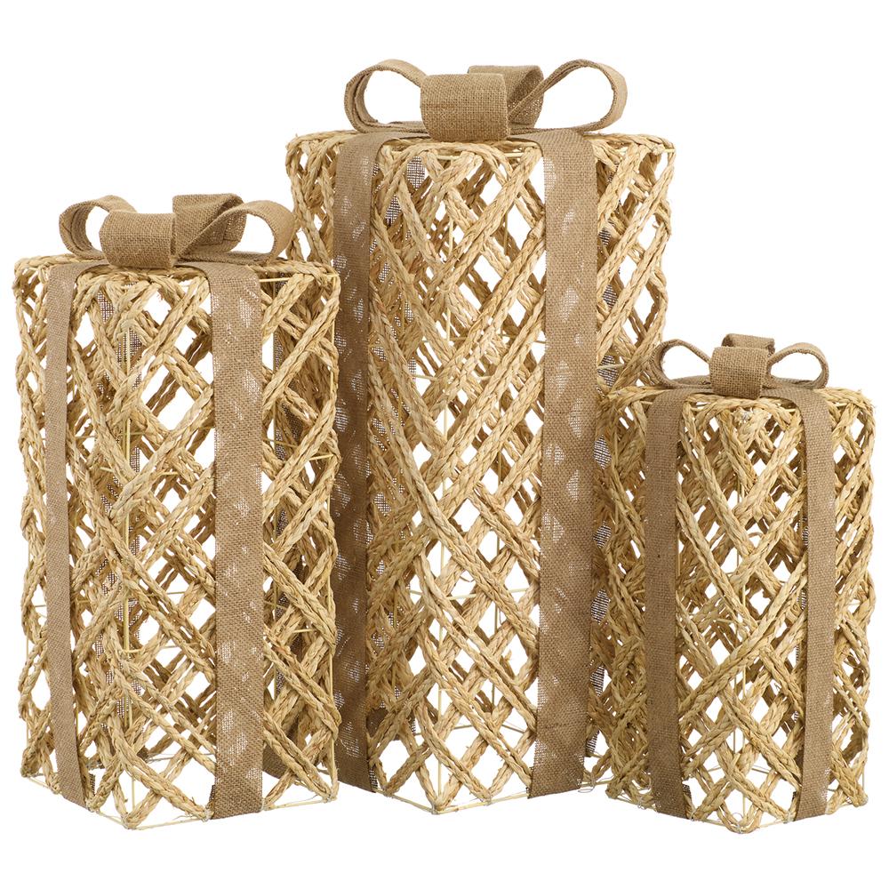 Jute Gift Box - 3 Sizes