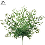 UV Protect Green Staghorn Fern Bush