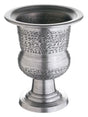 Silver Aluminum Urn