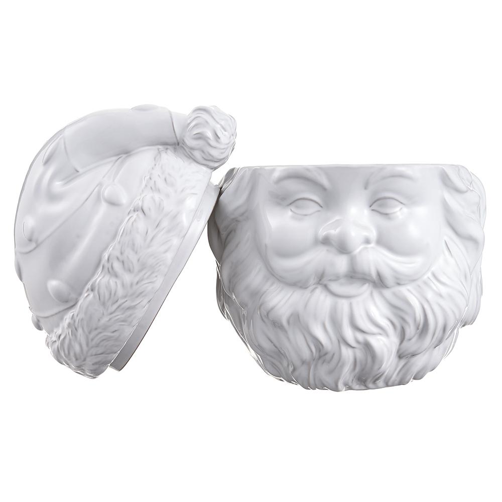 Ceramic Santa Jar