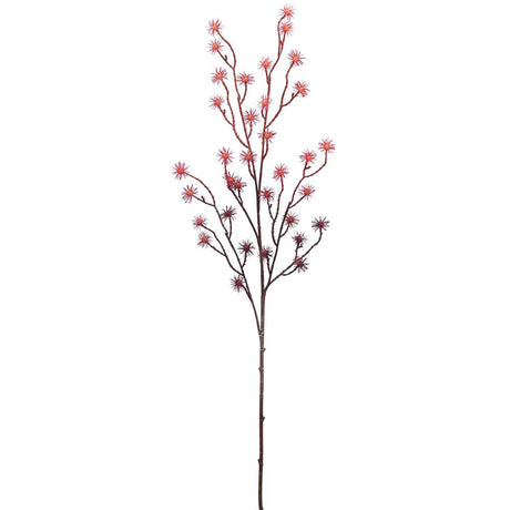 Burgundy Wild Thistle Spray