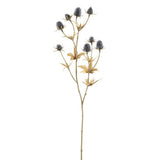 Slate Blue Eryngium Thistle Spray