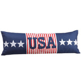 USA Patriotic Lumbar Pillow