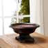 Black Resin Bowl