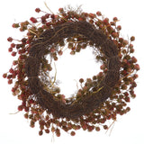 24" Mauve Thistle Wreath