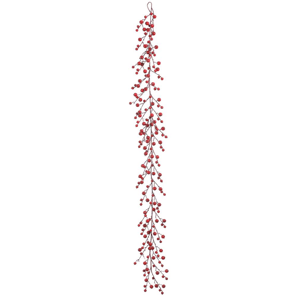 6' Pomegranate Berry Garland