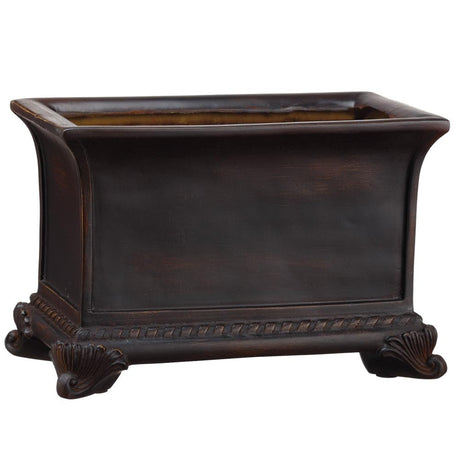 Brown Rectangular Planter