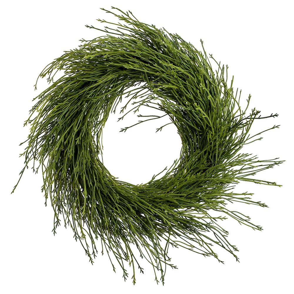 22" Club Moss Fern Wreath