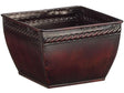 Brown Tin Pot