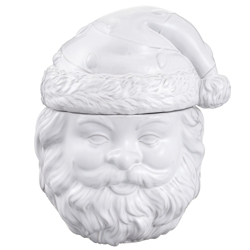 Ceramic Santa Jar