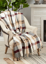 Classic & Comfy Plaid Throw Blanket