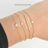 Stainless Steel Bezel Station Bracelet - Waterproof