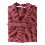 Anthracite Luxurious Waffle Bathrobe / 3XL